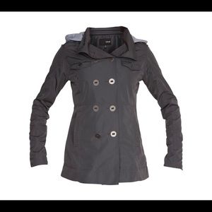 🆕 Hurley Womens Winchester Slicker Peacoat Jacket